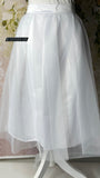 Tulle white skirt