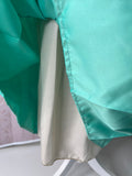 Satin Teal Skirt