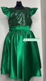 Emerald Green Dress